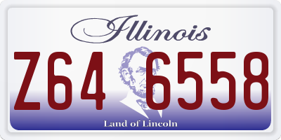 IL license plate Z646558