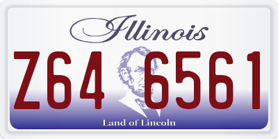 IL license plate Z646561
