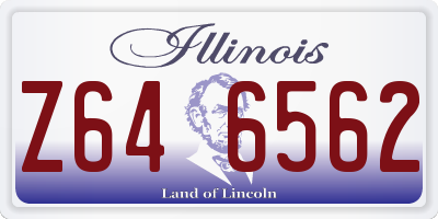 IL license plate Z646562