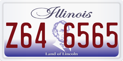IL license plate Z646565