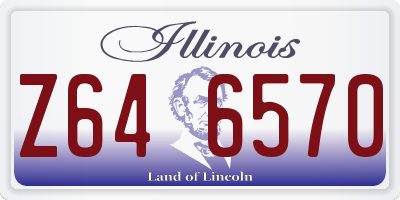 IL license plate Z646570
