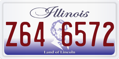 IL license plate Z646572