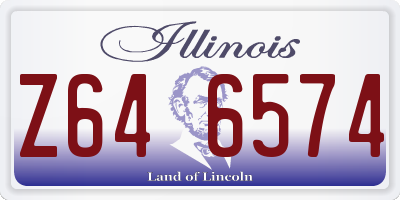 IL license plate Z646574