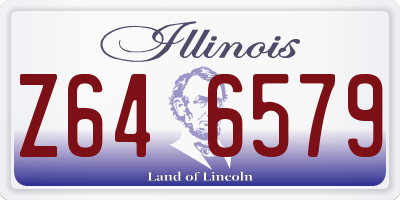 IL license plate Z646579