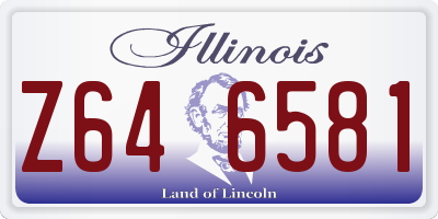 IL license plate Z646581