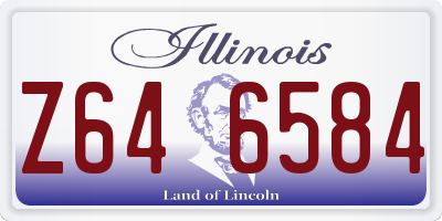 IL license plate Z646584