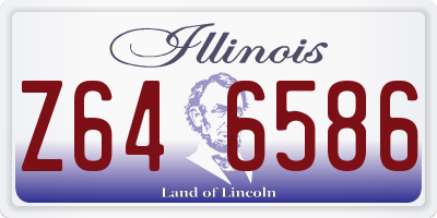 IL license plate Z646586