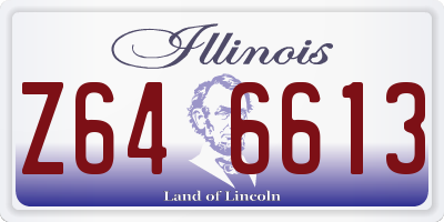 IL license plate Z646613