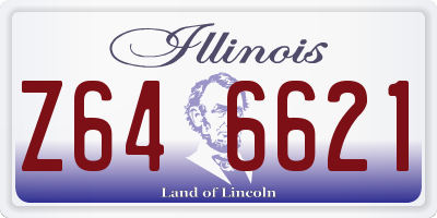 IL license plate Z646621