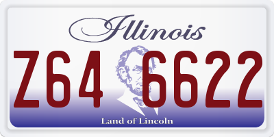 IL license plate Z646622