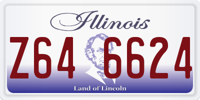 IL license plate Z646624