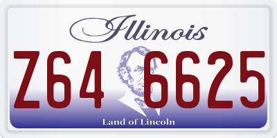 IL license plate Z646625