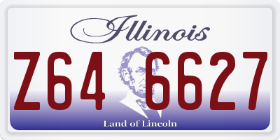 IL license plate Z646627