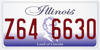 IL license plate Z646630