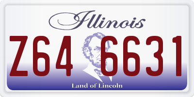 IL license plate Z646631