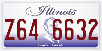 IL license plate Z646632