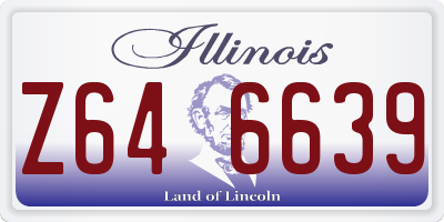 IL license plate Z646639