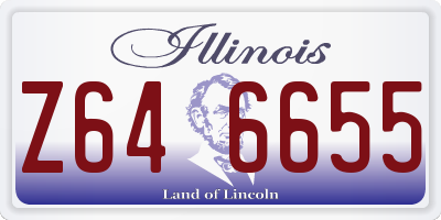 IL license plate Z646655