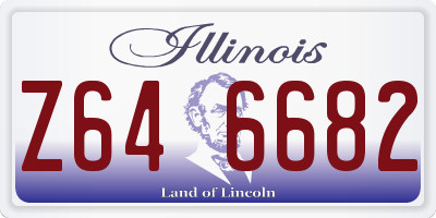 IL license plate Z646682