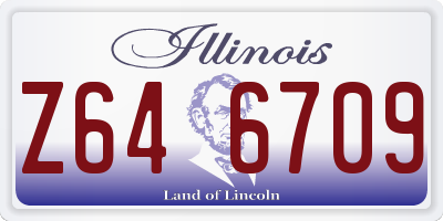IL license plate Z646709
