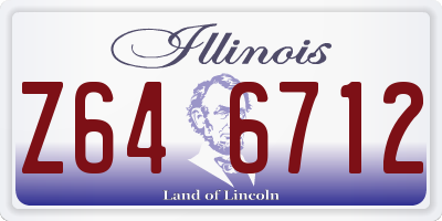 IL license plate Z646712