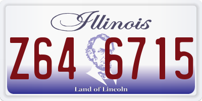 IL license plate Z646715