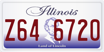IL license plate Z646720