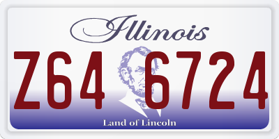 IL license plate Z646724