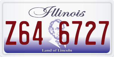 IL license plate Z646727