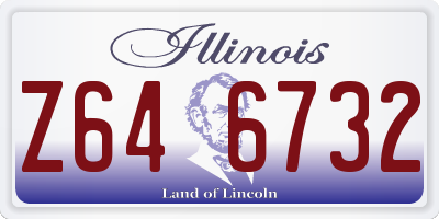 IL license plate Z646732