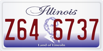 IL license plate Z646737