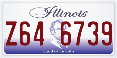 IL license plate Z646739