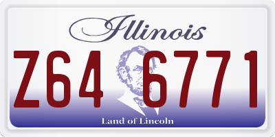 IL license plate Z646771