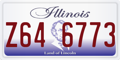 IL license plate Z646773