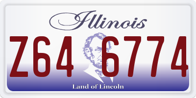 IL license plate Z646774