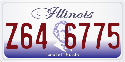IL license plate Z646775