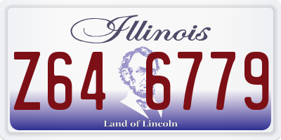 IL license plate Z646779