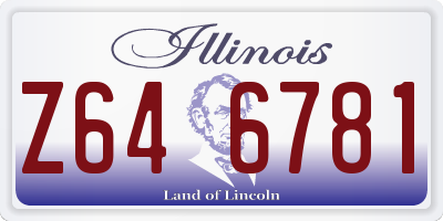 IL license plate Z646781