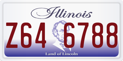 IL license plate Z646788