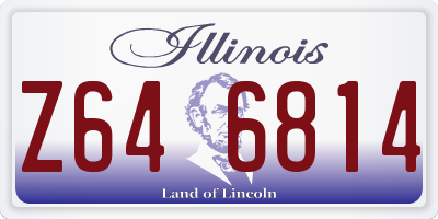 IL license plate Z646814