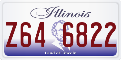 IL license plate Z646822