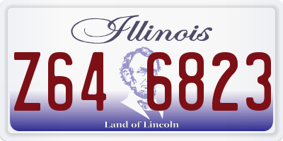 IL license plate Z646823