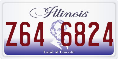 IL license plate Z646824