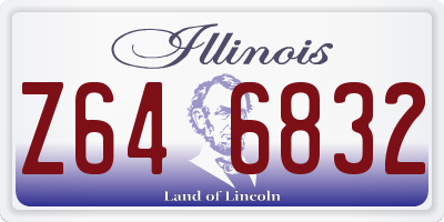 IL license plate Z646832