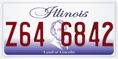 IL license plate Z646842
