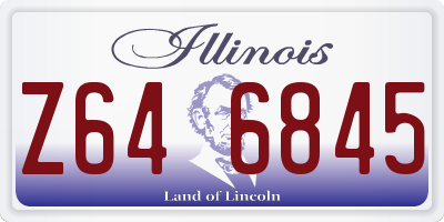 IL license plate Z646845