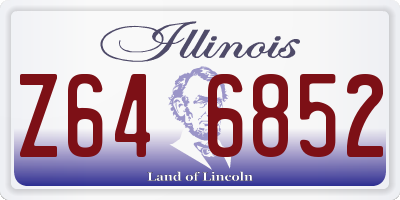 IL license plate Z646852