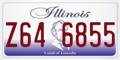 IL license plate Z646855