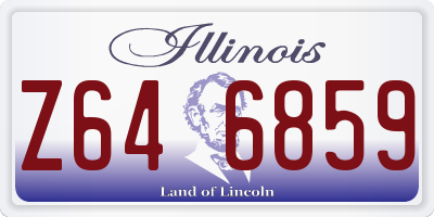IL license plate Z646859