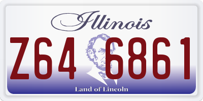 IL license plate Z646861